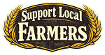 Support Local Farmers  Precision Cut Decal